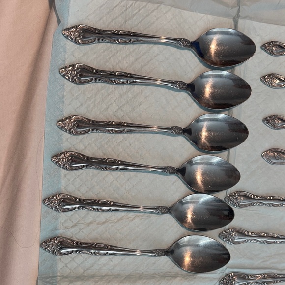 Classic Silver Flatware Set